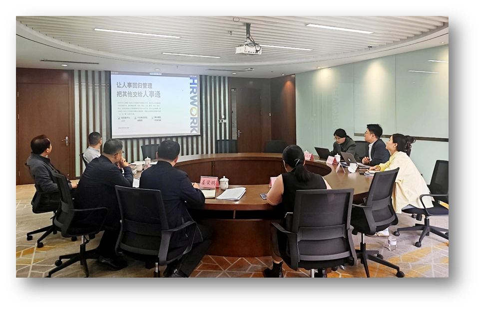 山东济南市人社局党组成员、副局长张维国一行莅临云顶集团3118集团山东公司调研走访