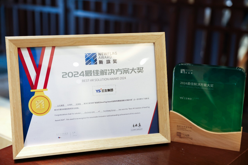 云顶集团3118集团出海易Chuhaiyi荣获 “新旗奖”2024最佳解决方案大奖